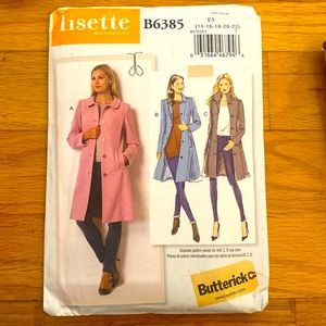 Jacket sewing pattern